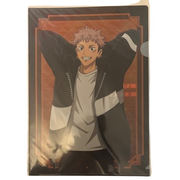 JUJUTSU KAISEN Yuji Itadori - ANIME - Acrylic Clear File / Poster - NEW - Picture 1 of 7